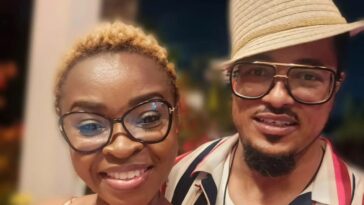 Van Vicker and his wife