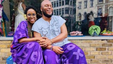 Lala Akindoju and Husband